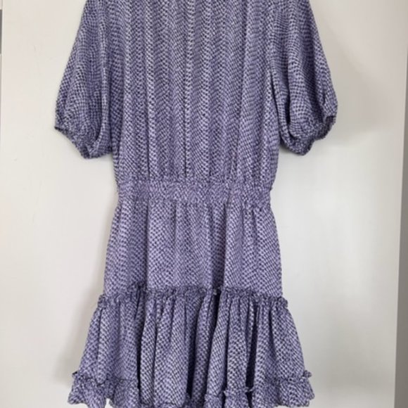 BuddyLove Ray Elastic Waist Mini Dress- Iris - Picture 5 of 5